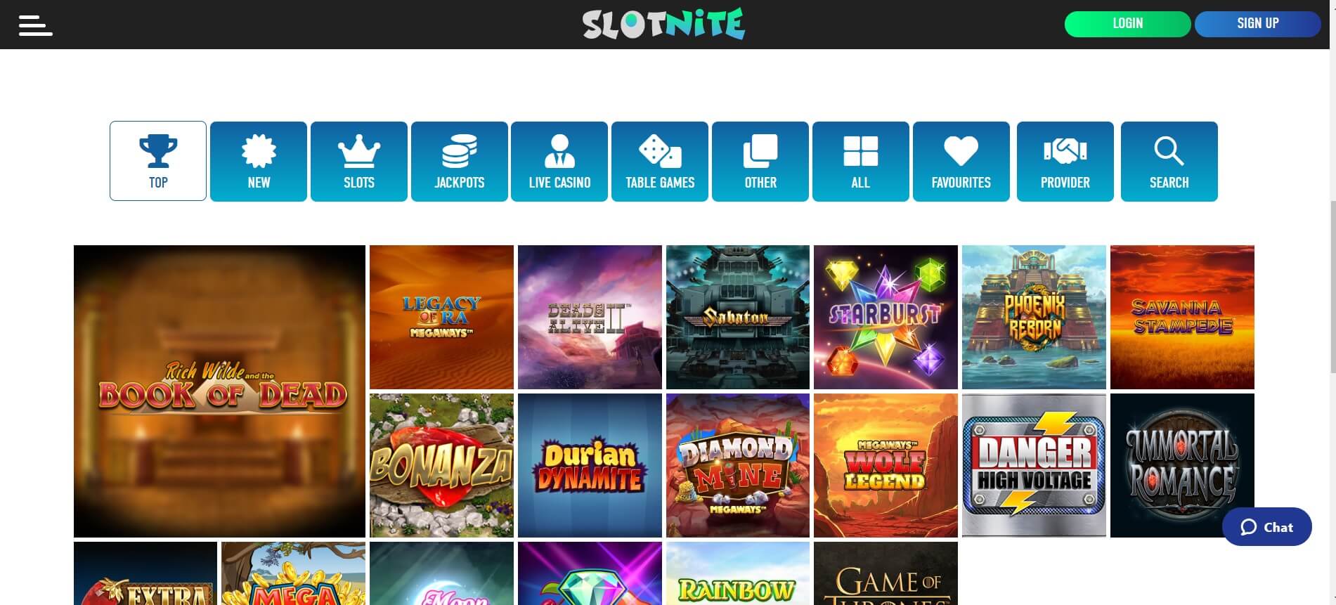 slotnite casino games and slots