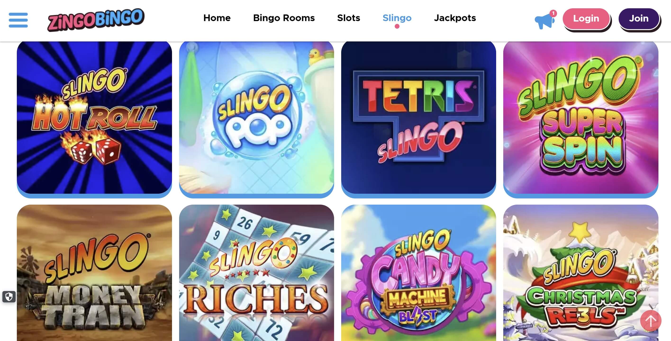 slingo and zingo bingo