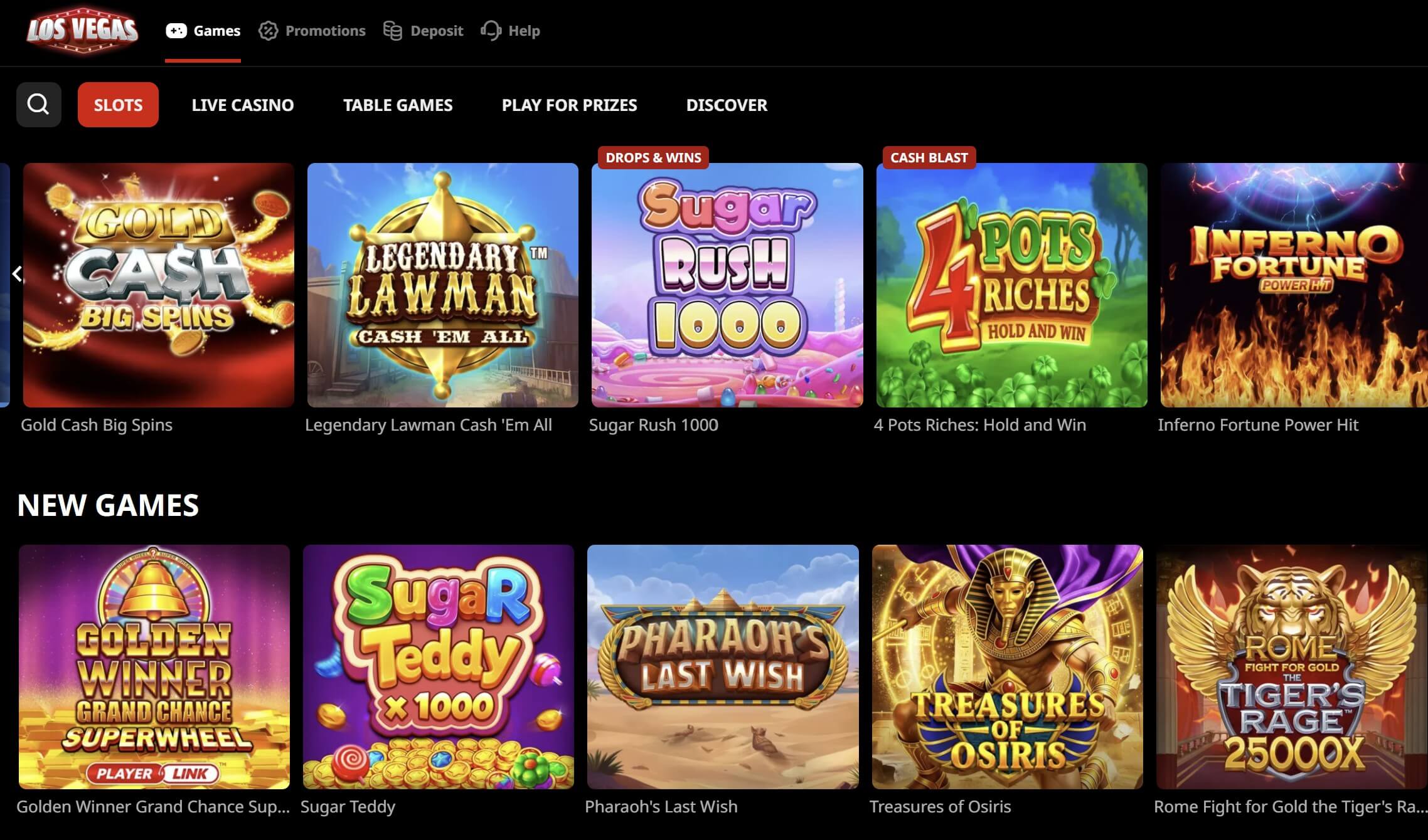 los vegas casino slots