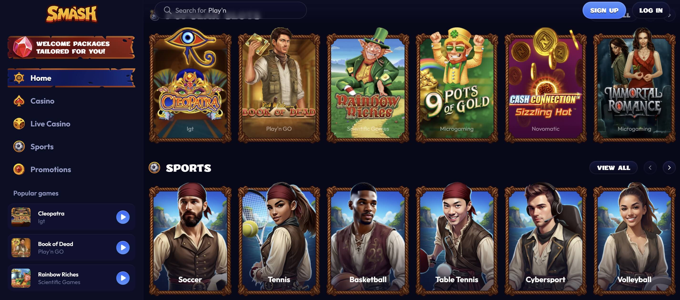 slots at smash casino