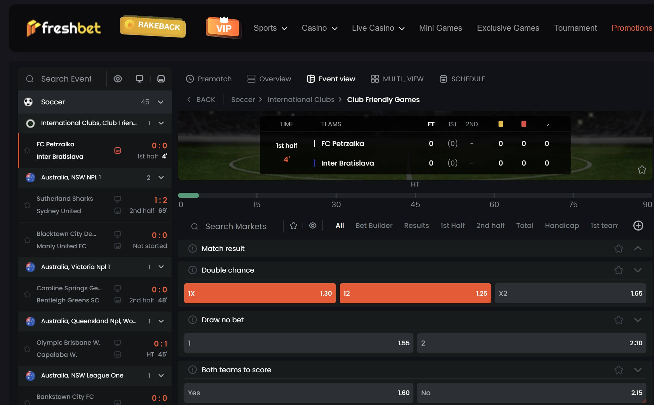 freshbet.com sportsbetting lobby