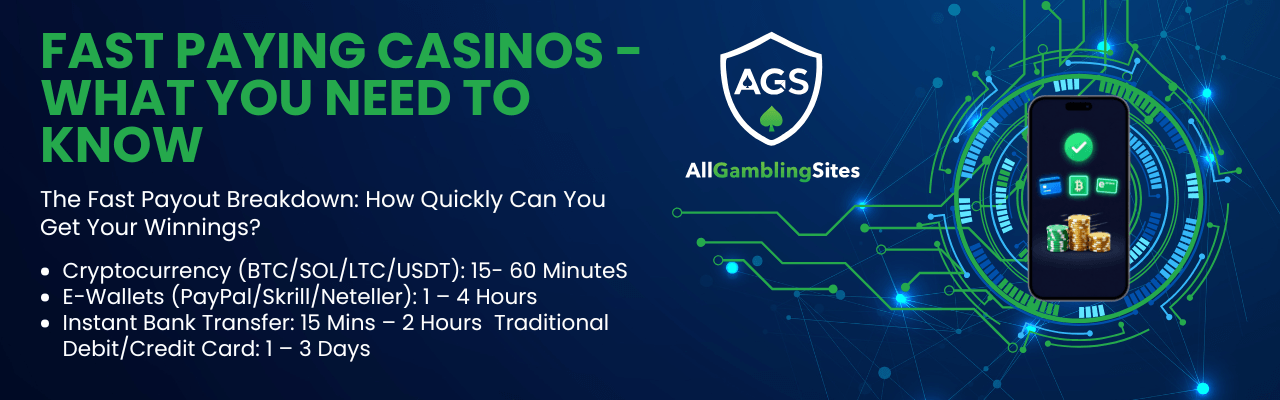 fast withdrawal casinos new