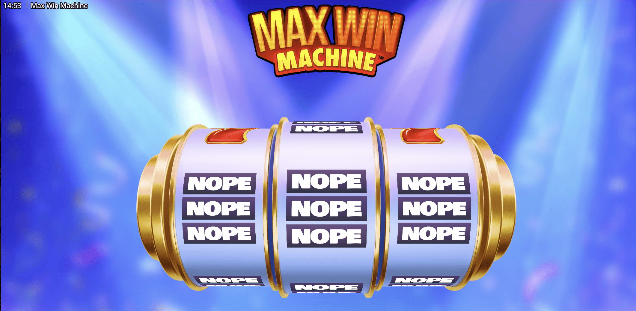 max win machine