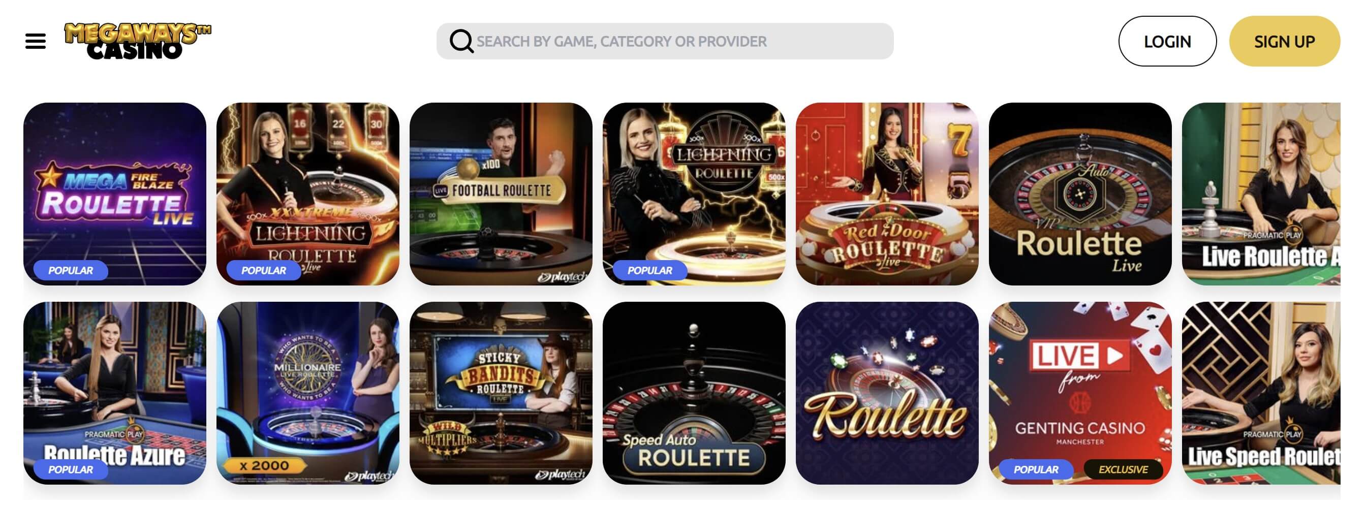 megawayscasino live roulette