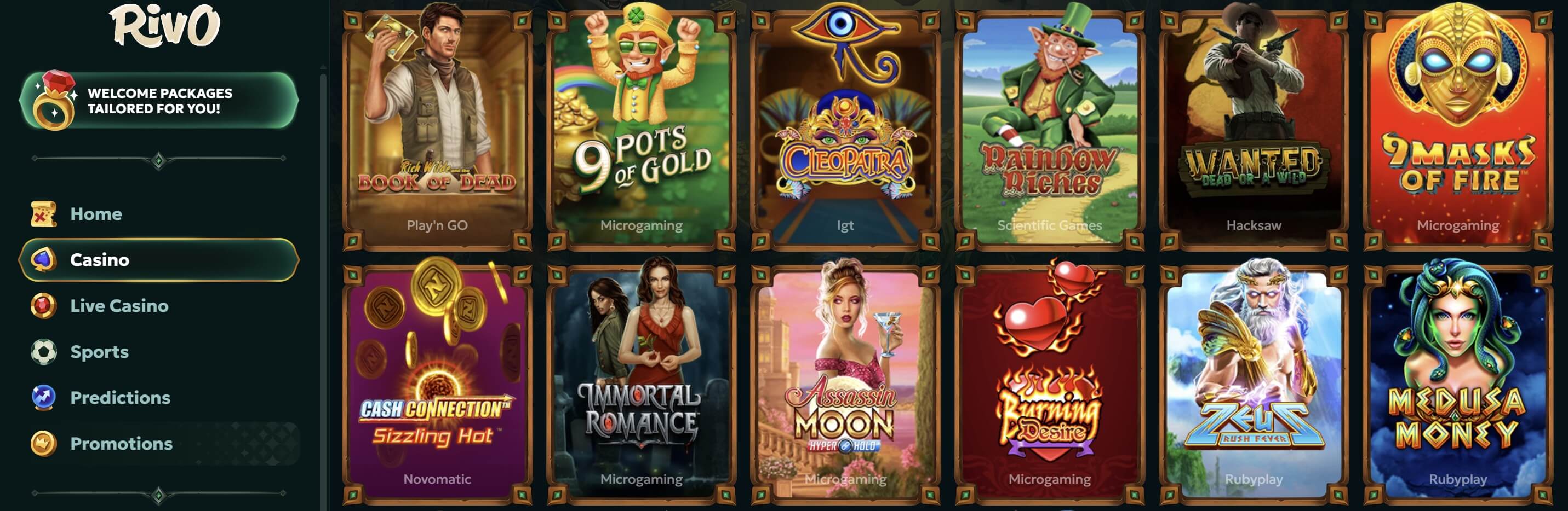 Rivo Casino slots