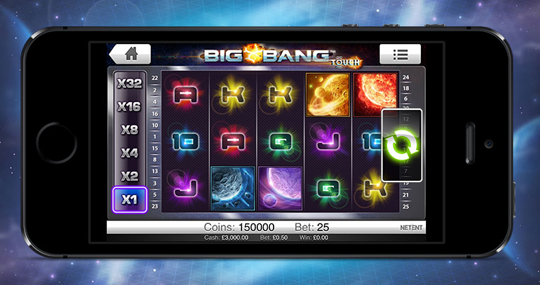 Big Bang Touch Slot Netent