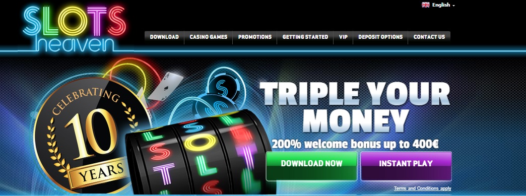 slots heaven casino bonus