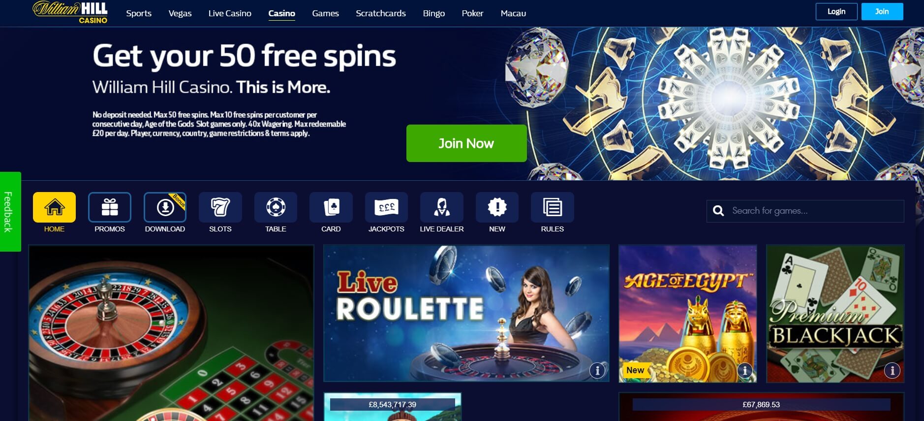 Spin casino бездепозитный