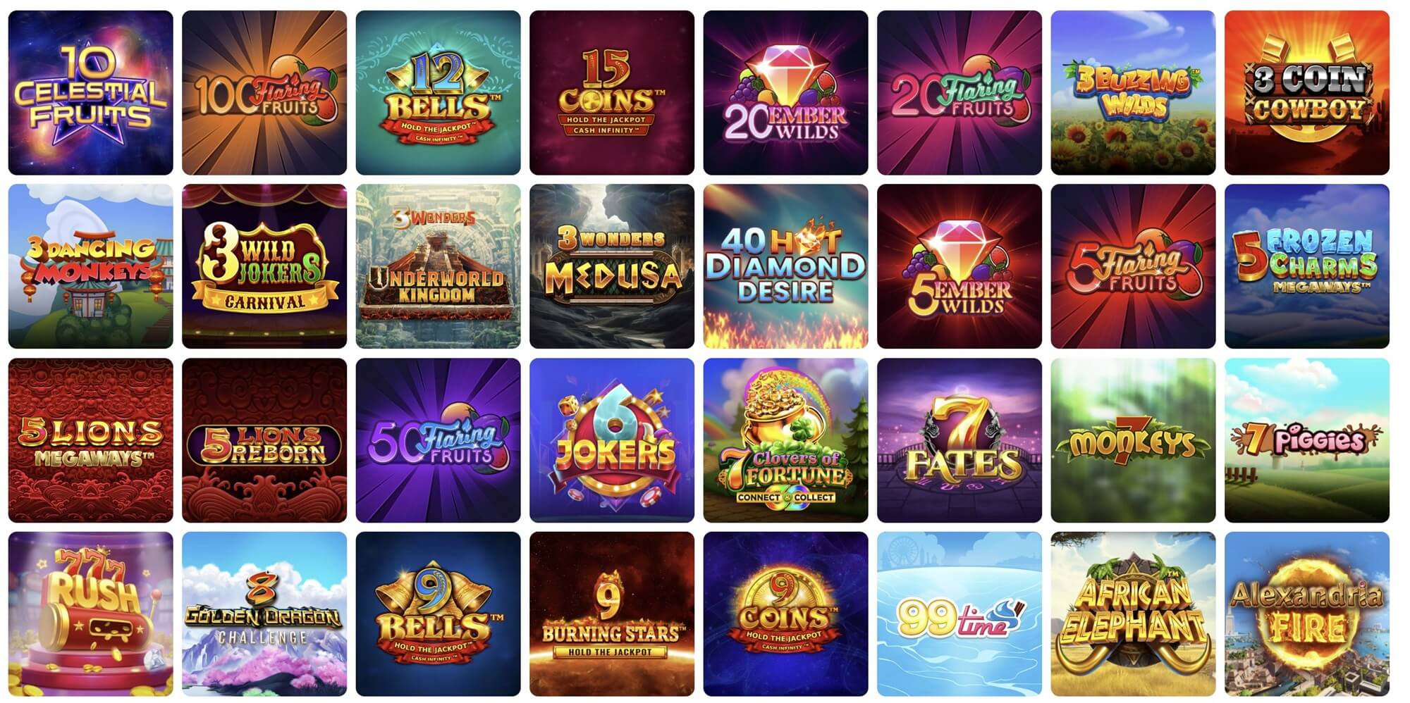 Slots at Panda Bingo