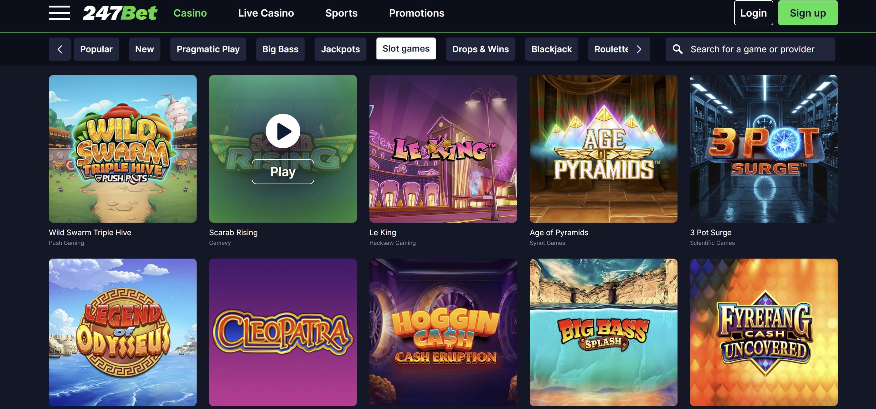 247 bet casino