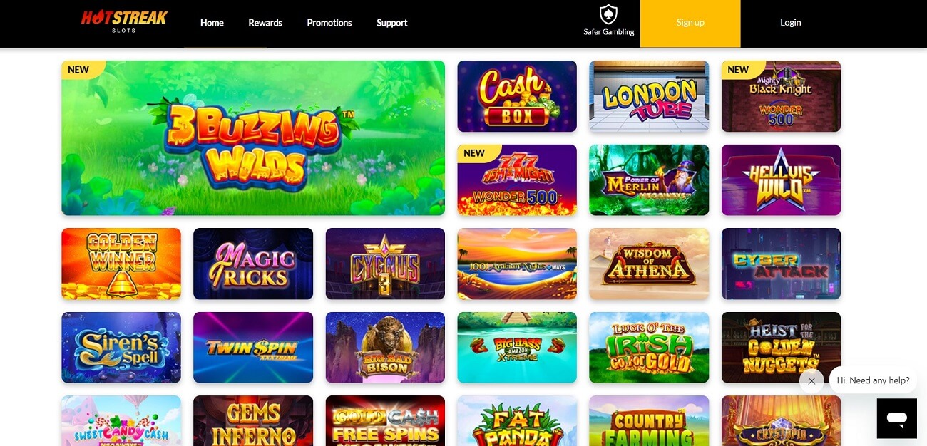 hotstreak slots uk