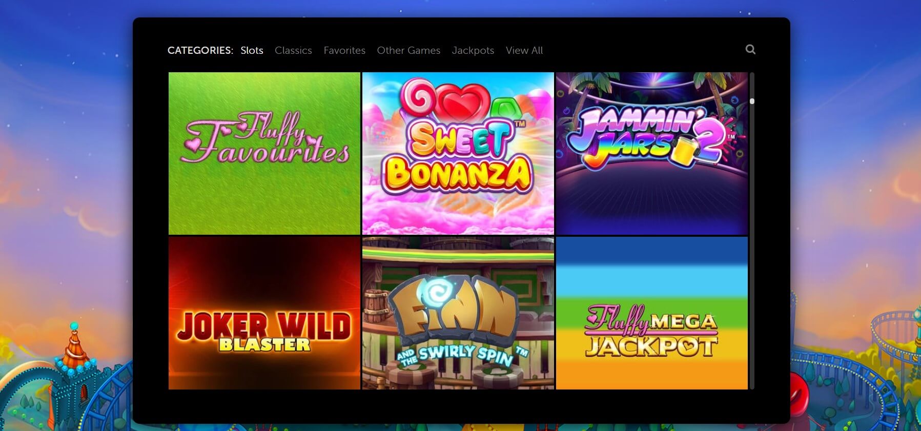 lucky louis casino games and slots