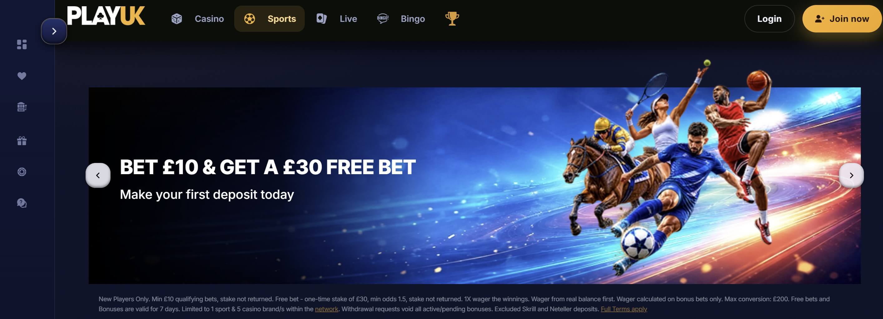 sportsbetting at playuk.com