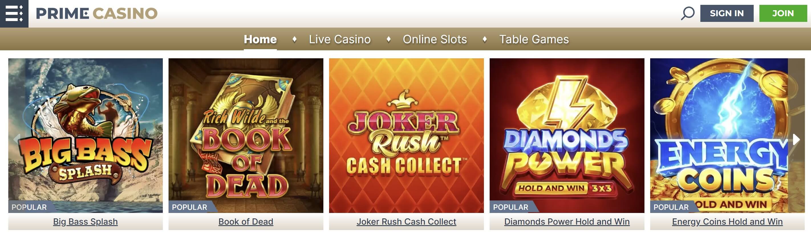 prime casino