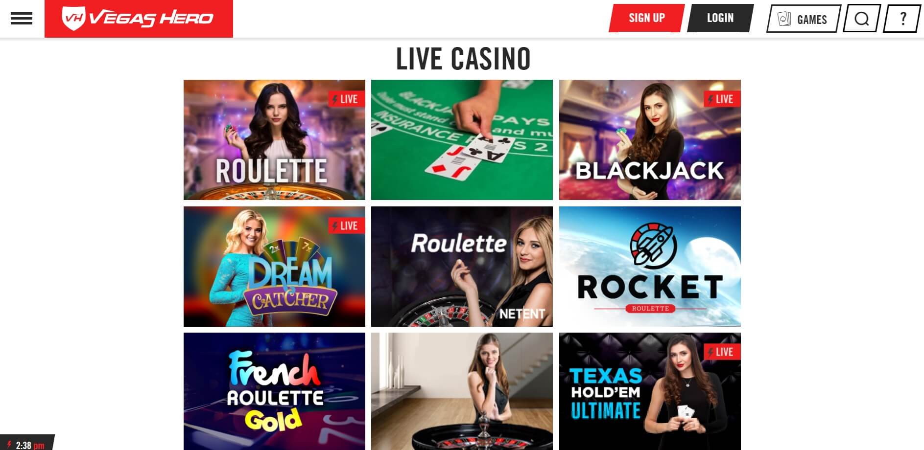 vegas hero slots and casino games