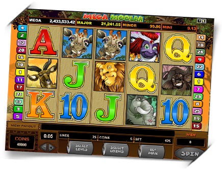 mega moolah online progressive jackpot slot