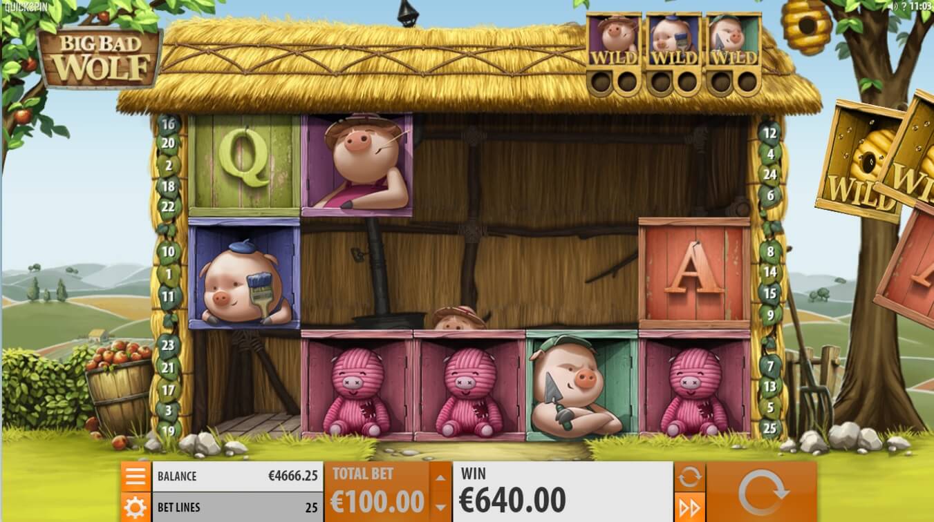 big bad wolf slot review reels