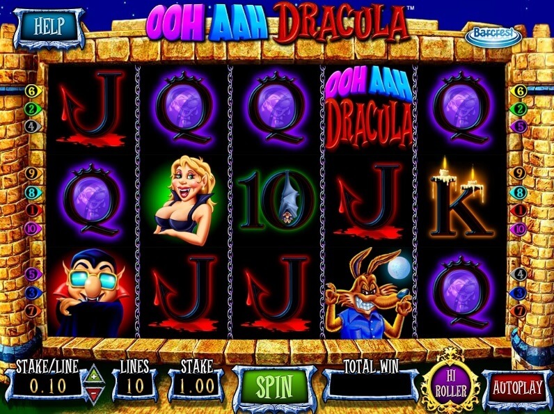 casinos to play ooh aah dracula online slot