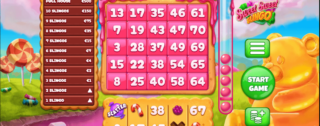 Sweet Sweet Slingo Gameplay