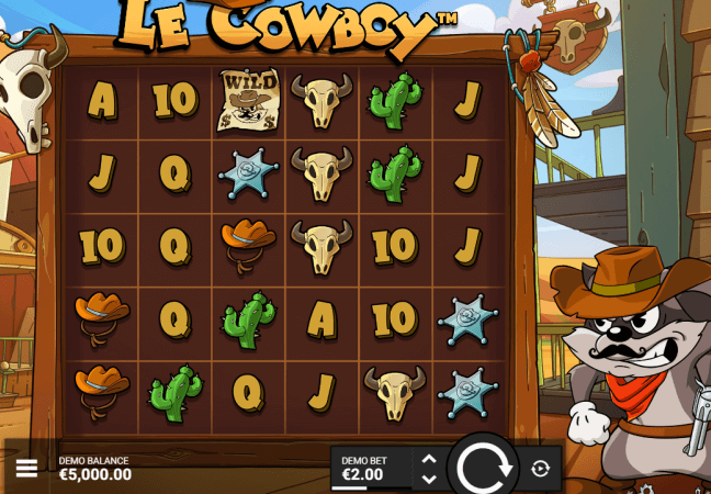 le cowboy reels and symbols clusters