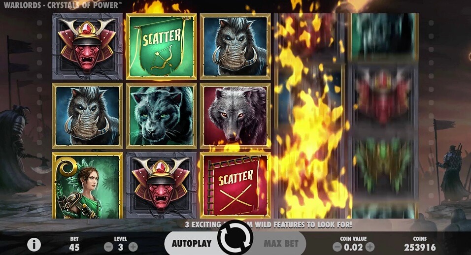 warlords crystal of power slot review