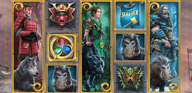 warlords crystal of power slot reels and symbols