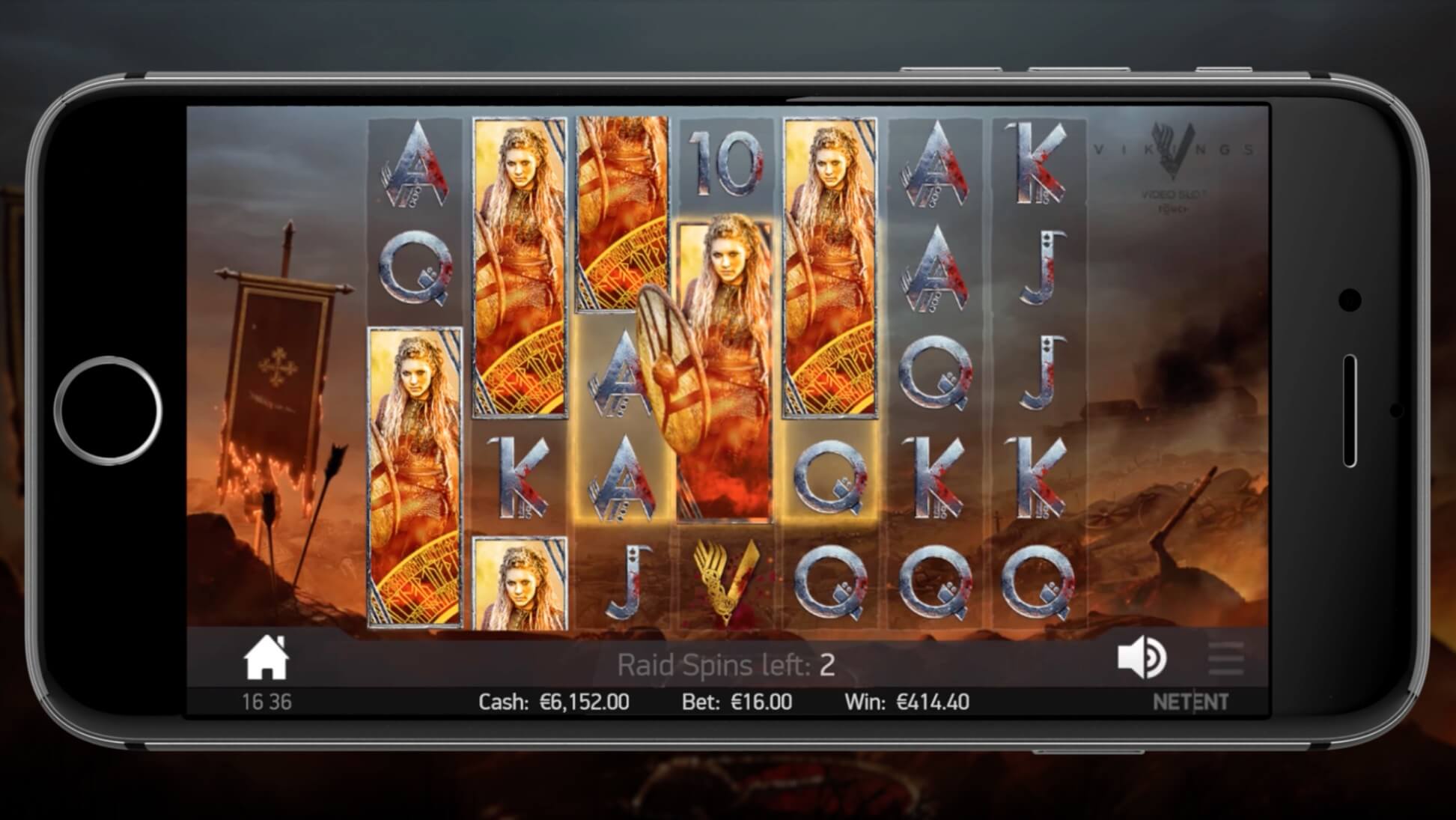 vikings slot mobile version netent