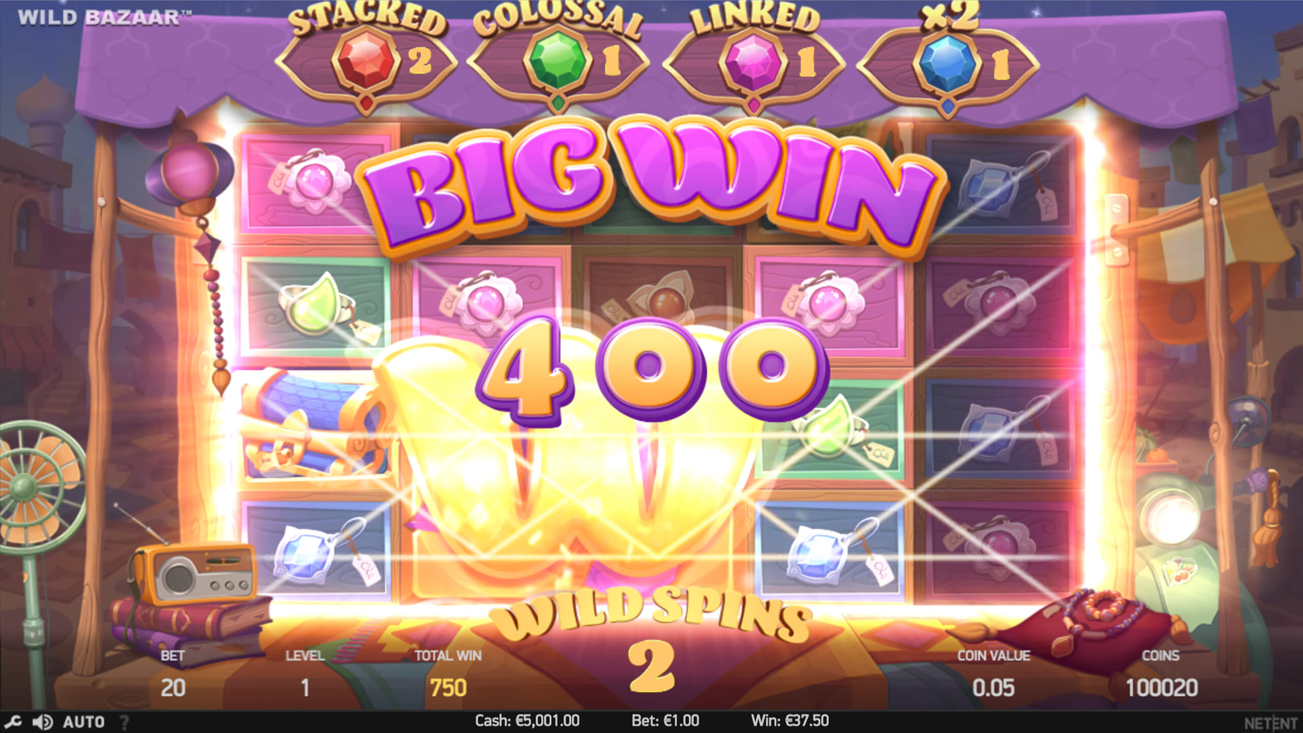 wild bazaar slot reels