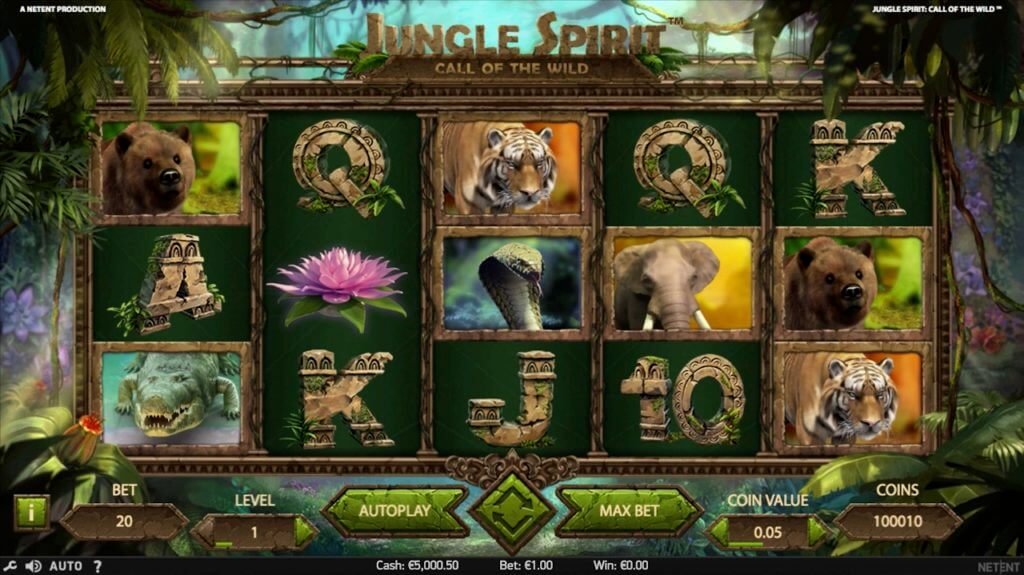 jungle spirit call of the wild slot machine