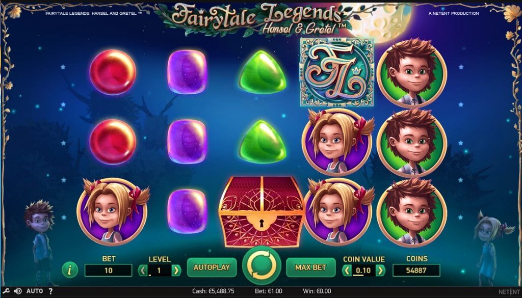 hansel and gretel slot screen shoot