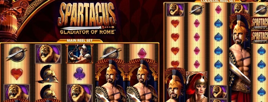 spartacus gladiator of rome slot